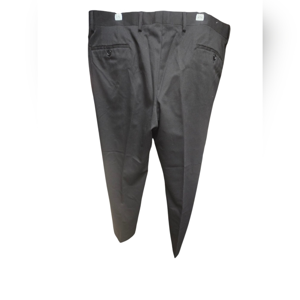 John Varvatos Virgin Wool Blend Men's Black Dress Pants Sz.38x30 54 Reg. - Picture 2 of 13